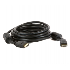 Шнур HDMI - HDMI gold 0.5м с фильтрами (PE bag) Proconnect