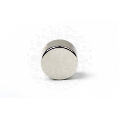 Неодимовый магнит диск 20х10мм сцепление 11, 2 кг (Упаковка 1 шт)