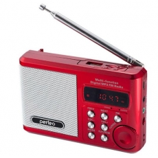 Радиоприемник Perfeo SV922 SOUND RANGER 3W красный