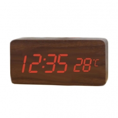 Электронные часы VST-862 коричневые-красные