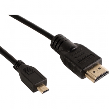 Шнур HDMI - microHDMI 1.5м резиновый