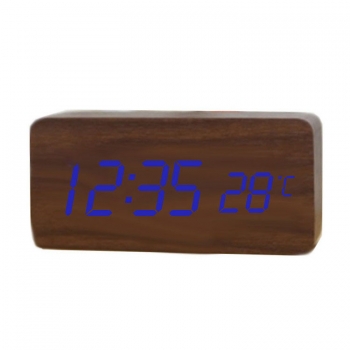 Электронные часы VST-862 коричневые-синие
