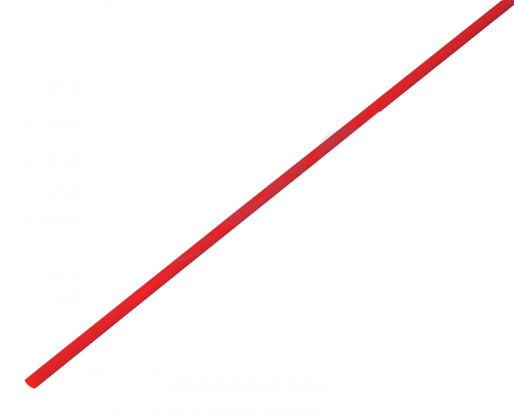 1. 0 / 0. 5 мм 1м термоусадка красная Rexant