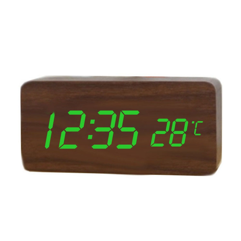 Электронные часы VST-862 коричневые-зеленые